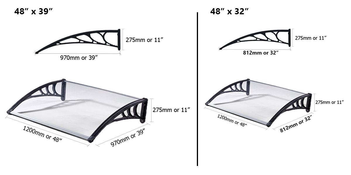 Skyon Awning Sizes